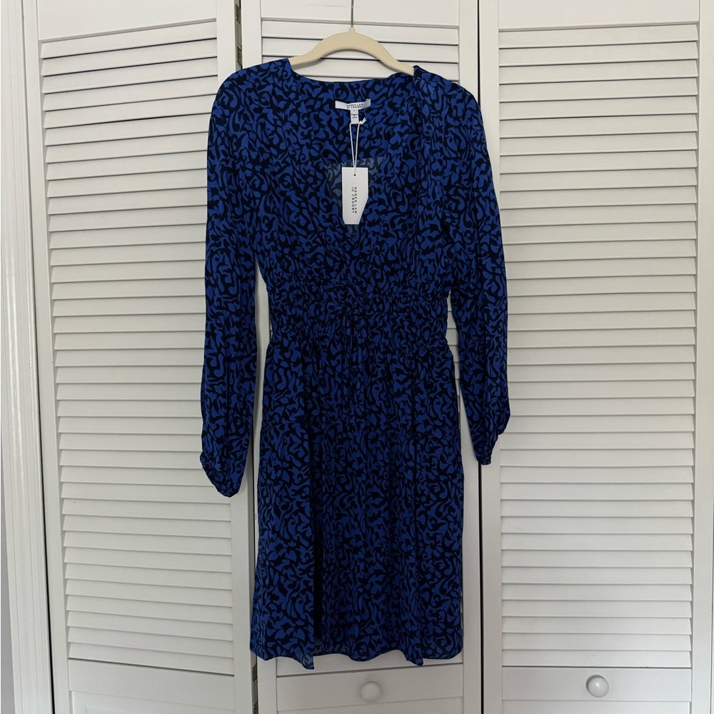 Derek Lam 10 Crosby Emma Long Sleeve Work Dress Sz 4 NWT